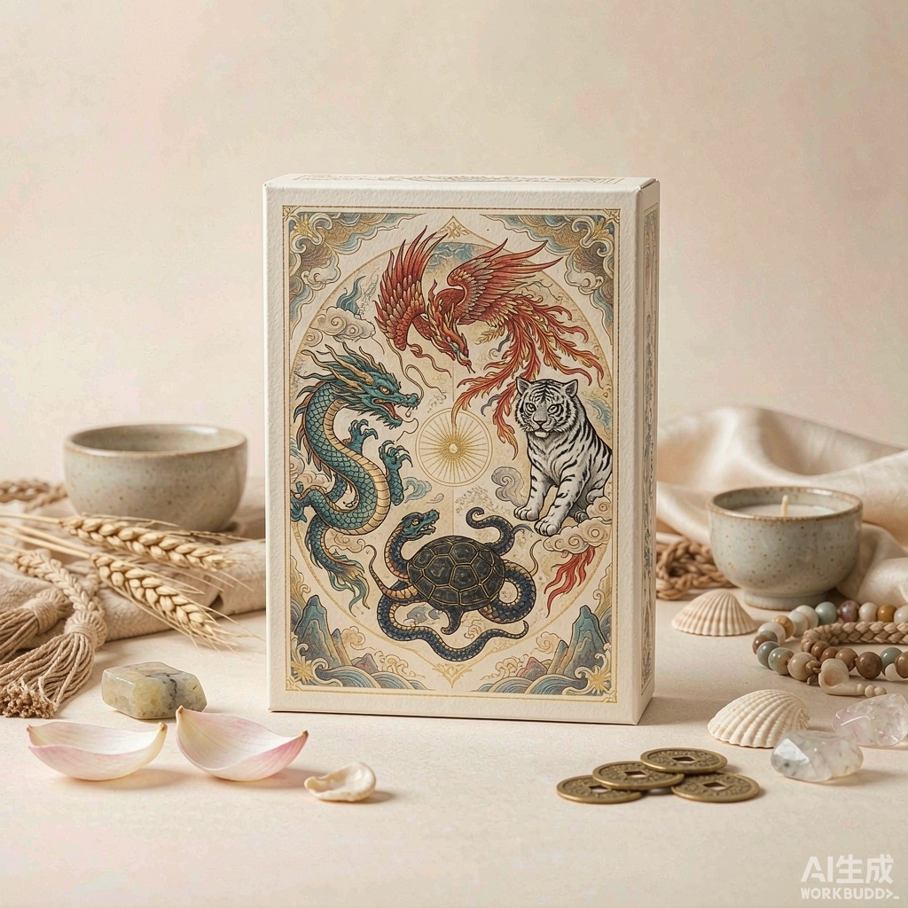 Four Symbols Tarot Deck